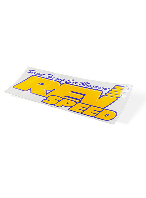 Rev Speed Sticker – GarageSpeed