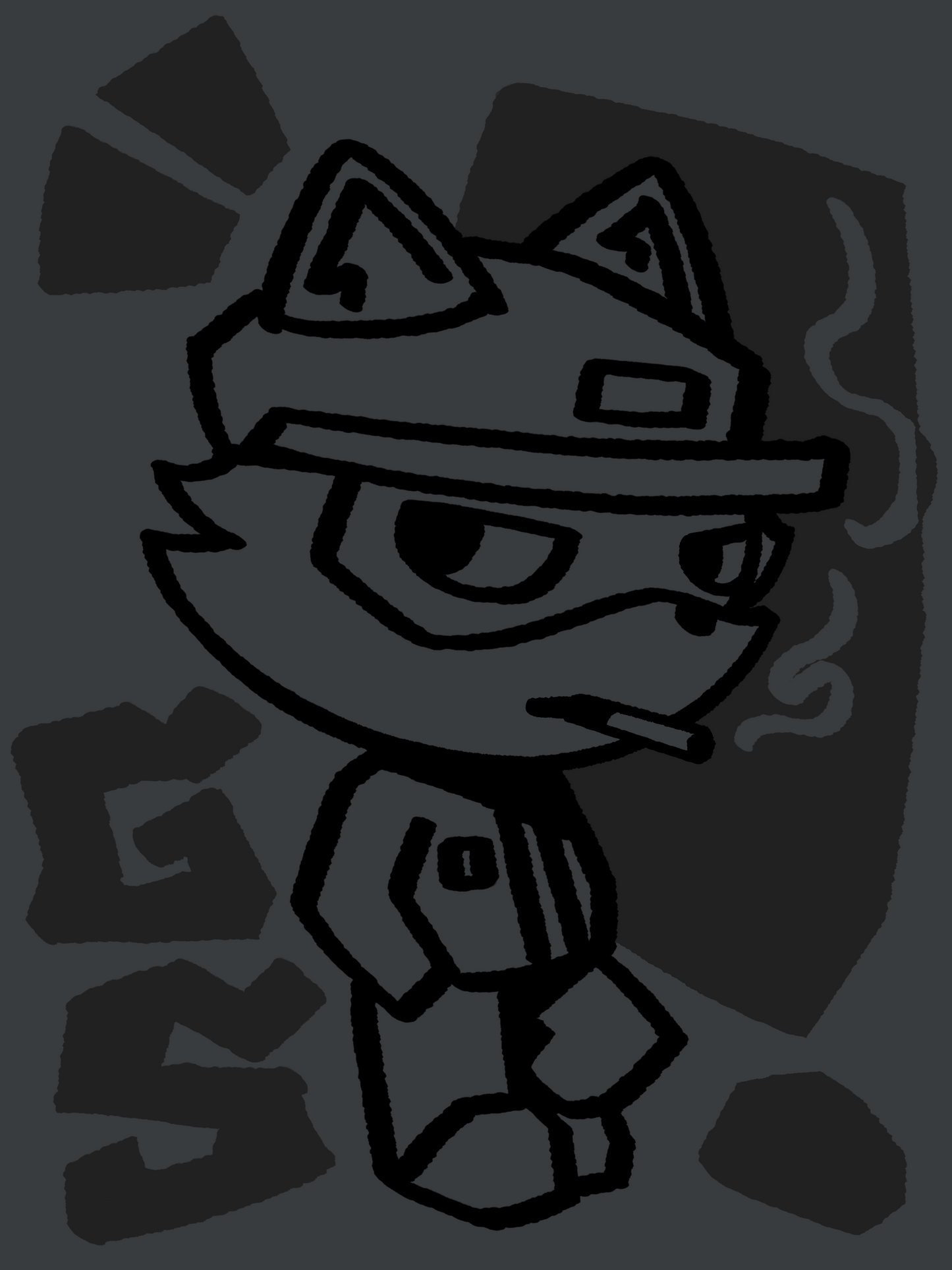 Smoking Goobert Sticker